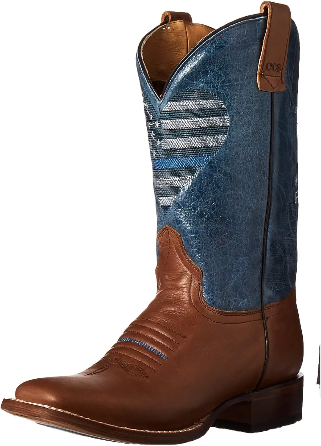 ROPER Women's Thin Blue Line Heart Fashion Boot