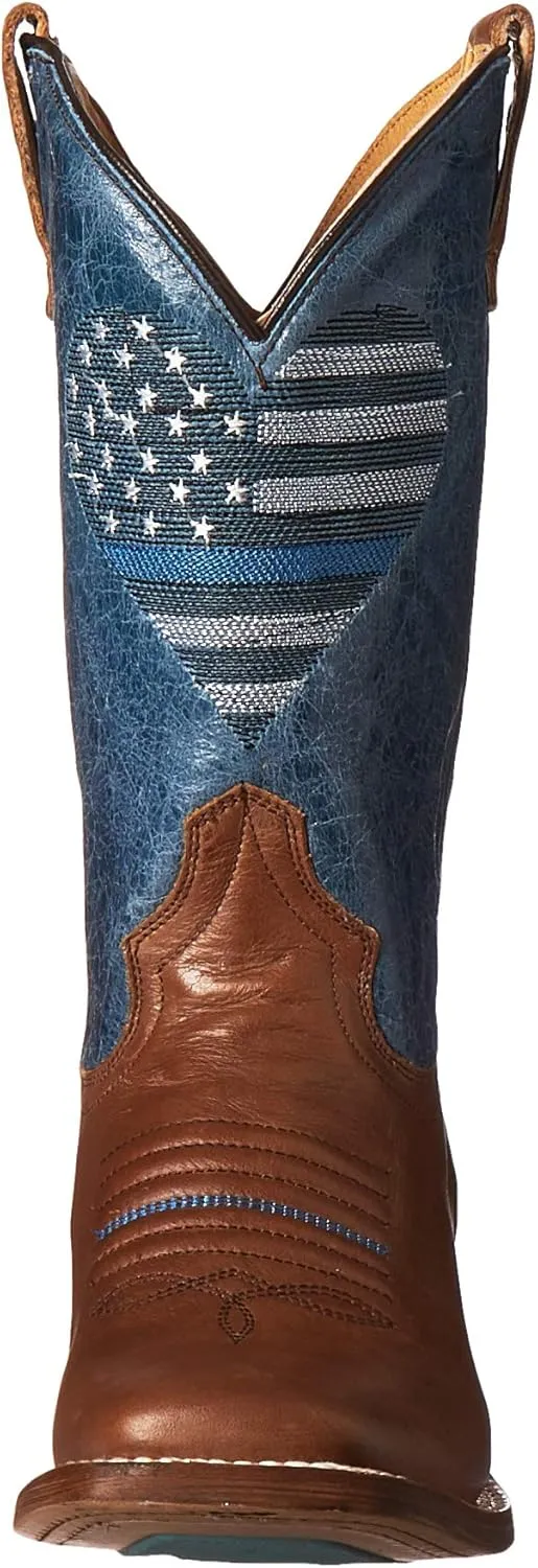 ROPER Women's Thin Blue Line Heart Fashion Boot