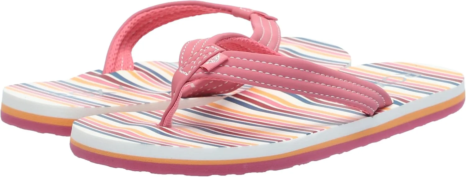 Roxy Girl's Vista Flip Flop Sandal