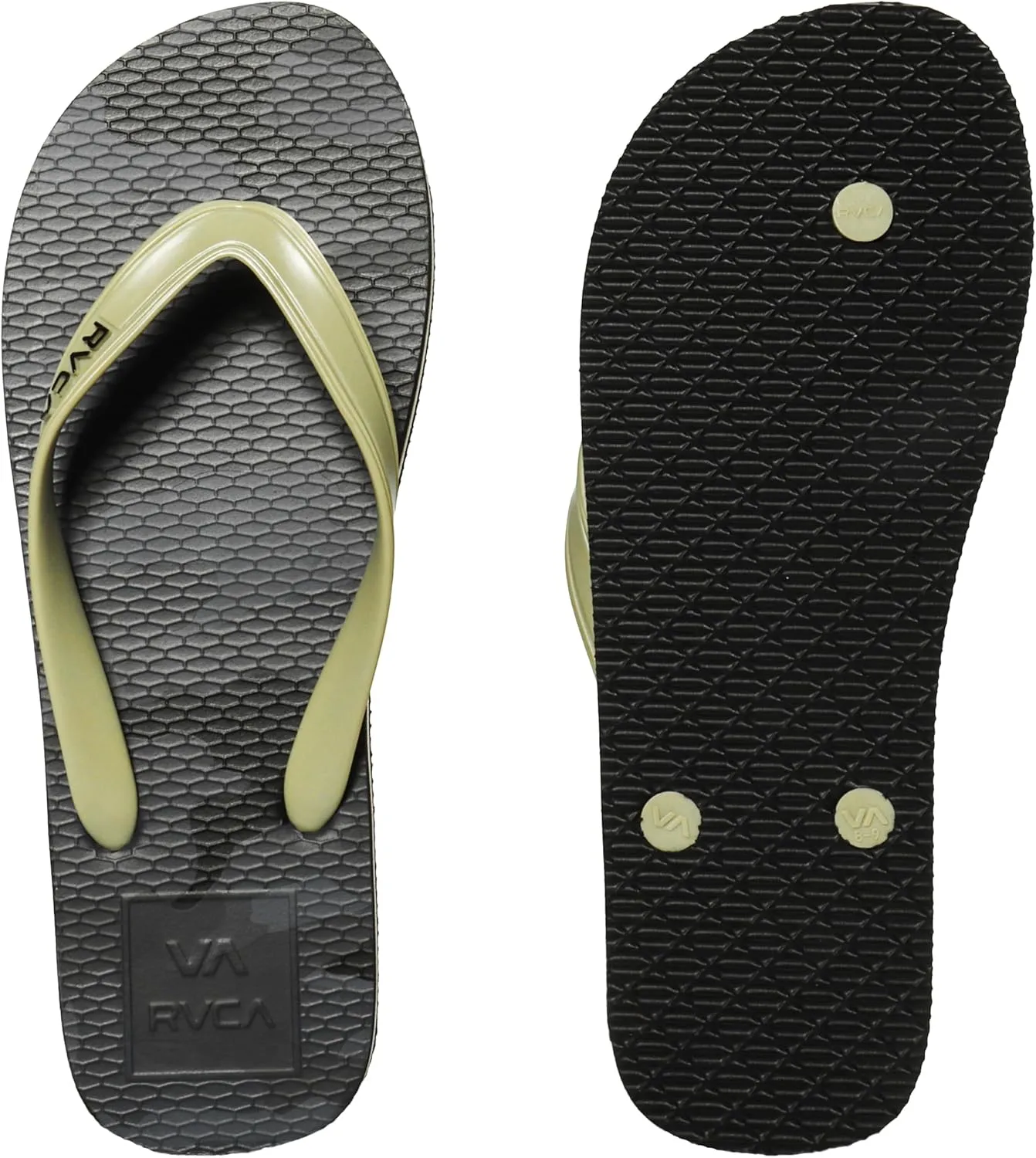 RVCA Men's All The Way Sandal Flip-Flop