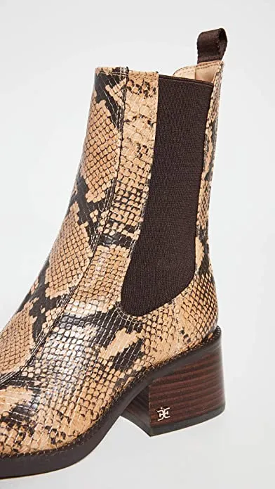 Sam Edelman Women's Dasha Boots, Dark Wheat Multi, 8 Medium US