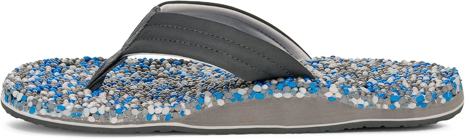 Sanuk Mens Bubblecush | Flip Flops for Men | Mens Sandals | Beach Sandals | Supportive & Lightweight | Comfort Footbed