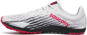 Saucony Men's Kilkenny XC 9 Spike Sneaker, White/Black, 10.5