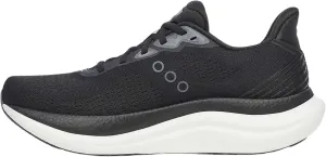 Saucony Men's Triumph 23 Sneaker, Black/White, 12.5