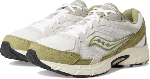 Saucony Unisex Ride Millennium Sneaker, White/Green, 10.5 US Men