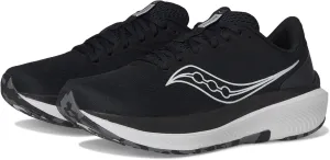 Saucony Women's Echelon 10 Sneaker, Black/Silver, 8