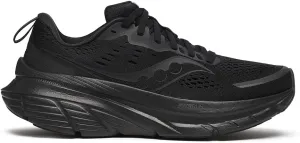 Saucony Women's Guide 18 Sneaker, Triple Black, 7.5 Wide