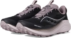 Saucony Women's Xodus Ultra 3 Sneaker, Black/Quail, 9.5