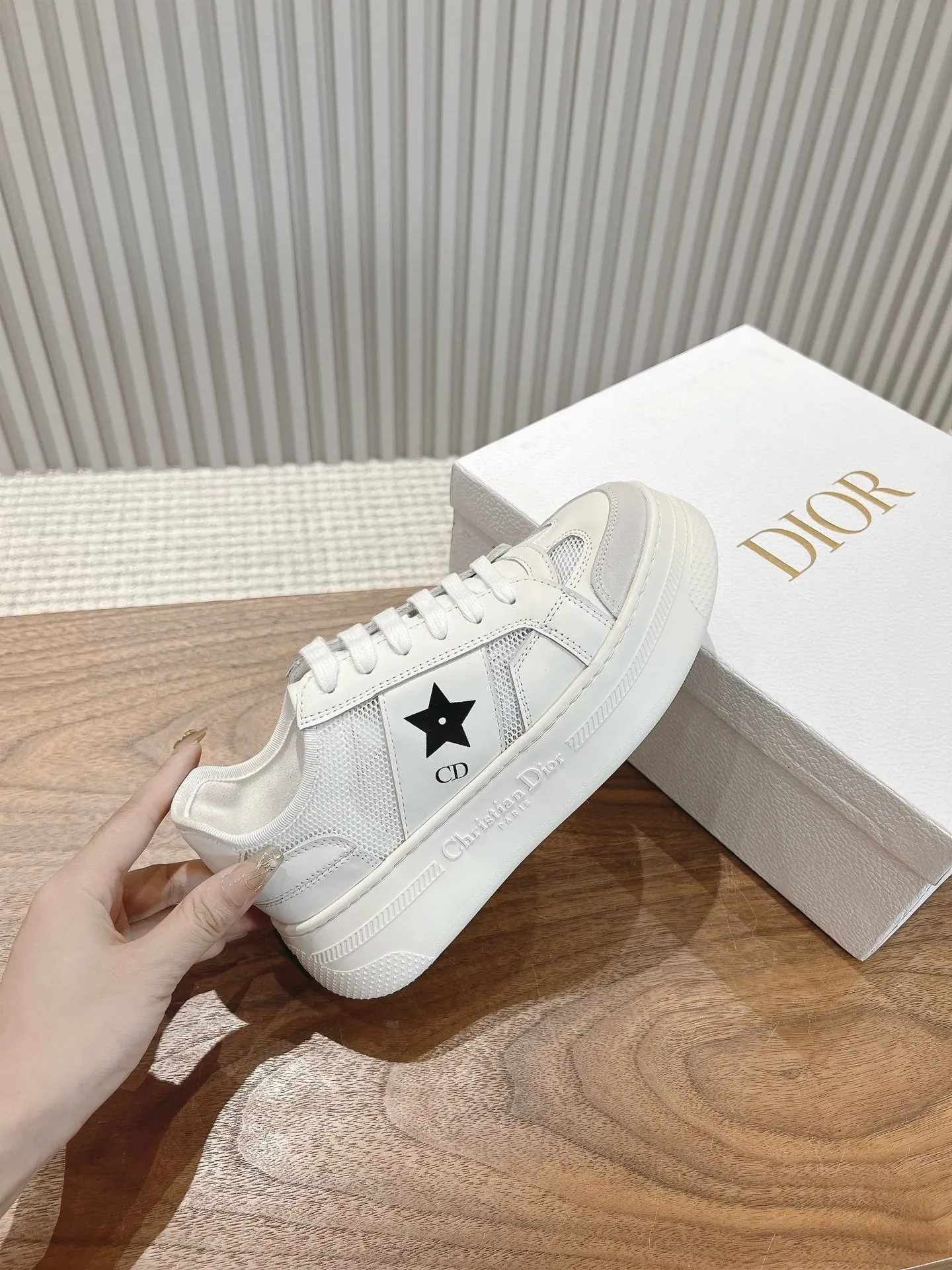 SE1607 Dior Star Platform Sneaker / Size5-10