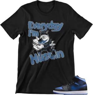 Shirt to Match Jordan 1 Purple Black Colors