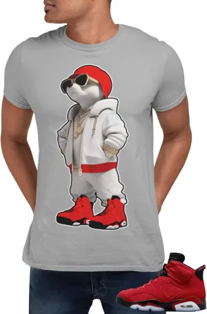 Shirt to Match Jordan 6 Toro Bravo Men's Graphic Tee, Urban Streetwear Clothing