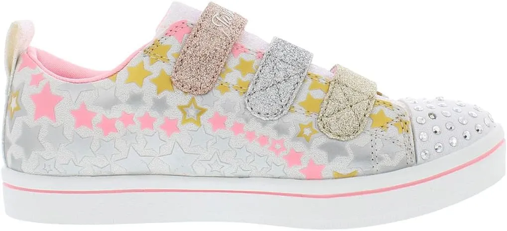 Skechers Unisex-Child Twinkle Toes Sparkle Lite-Unicorn Craze Sneaker