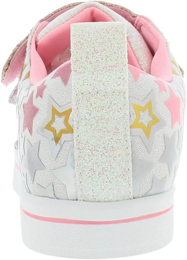 Skechers Unisex-Child Twinkle Toes Sparkle Lite-Unicorn Craze Sneaker