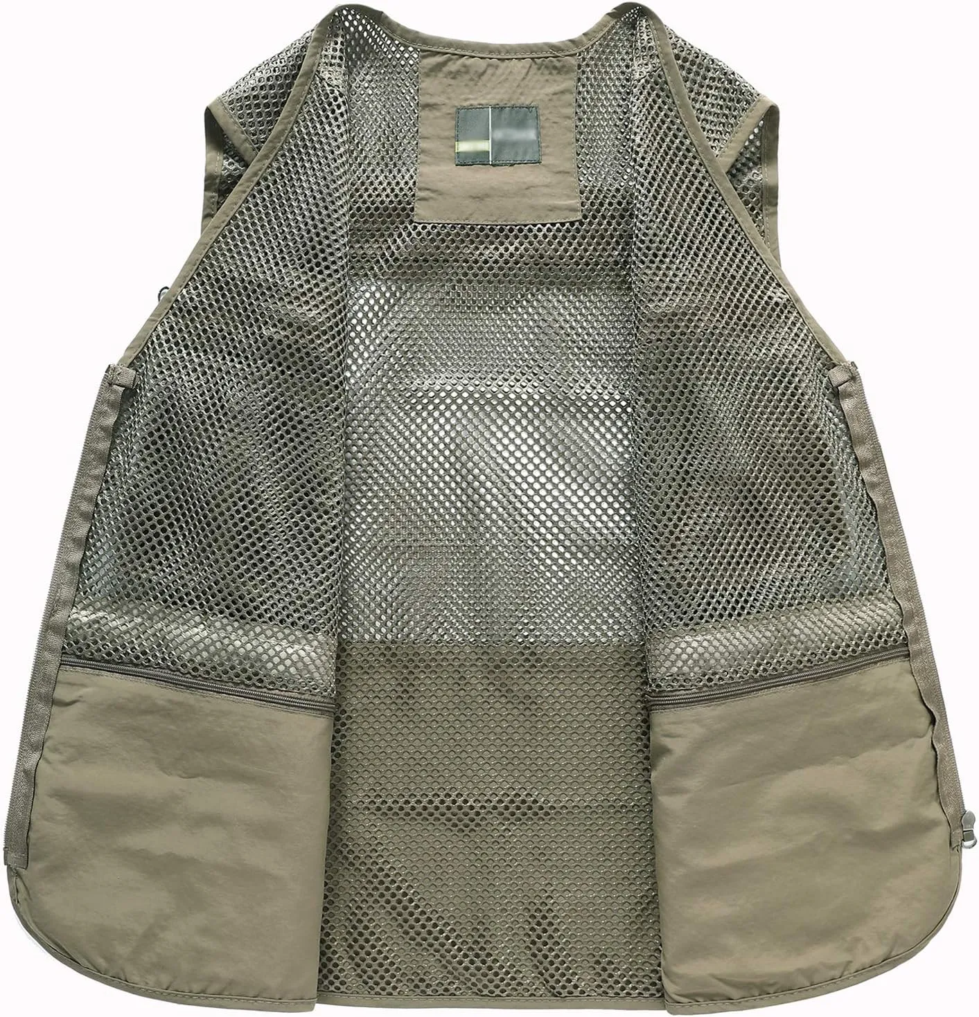 Spanye Mens Fishing Hunting Vest Outdoor Travel Utility Vest Tactical Work Jacket Multi Pocket