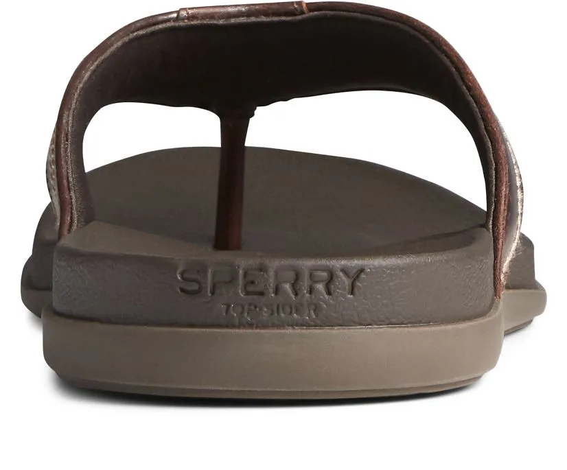 Sperry Men's Plushwave Dock Flip Flop