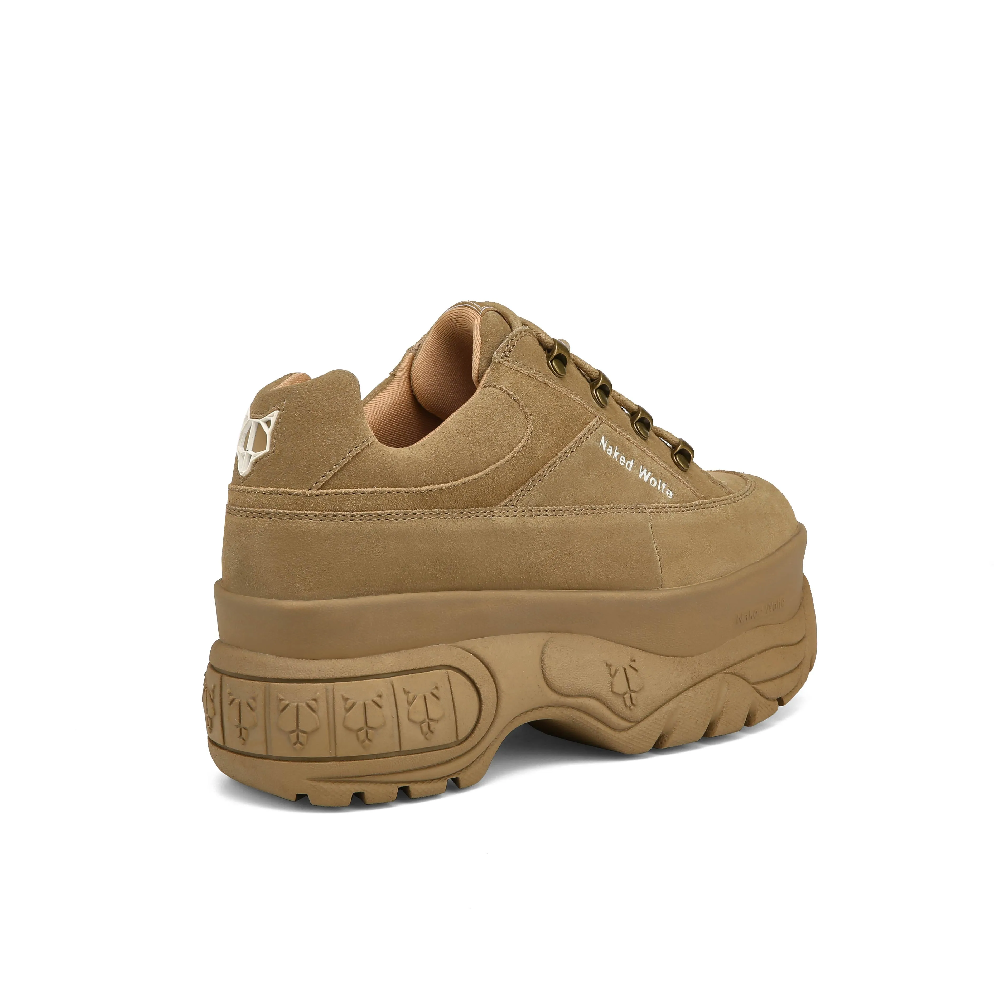 Sporty Taupe Suede