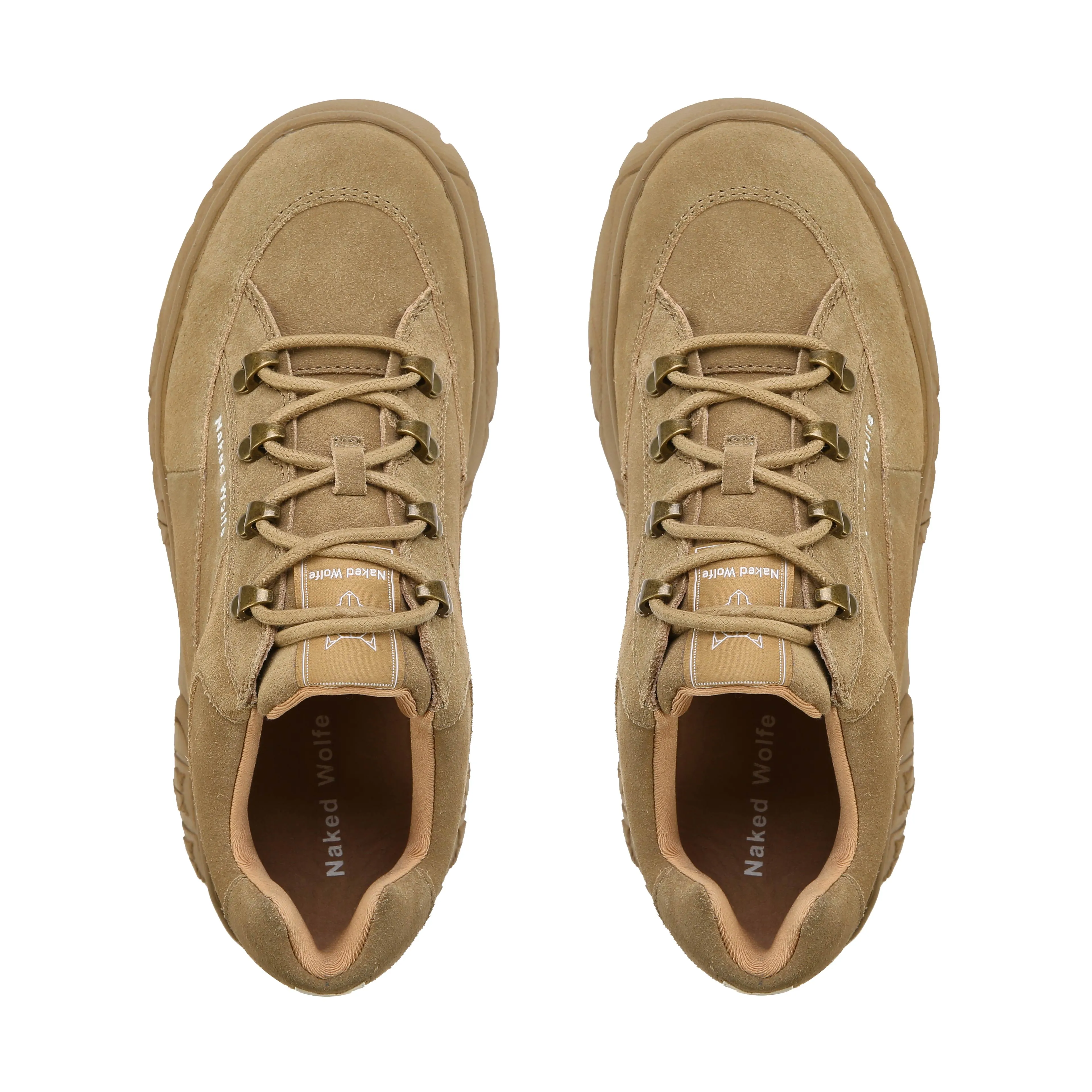 Sporty Taupe Suede