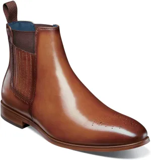 Stacy Adams Men's Bradley Chelsea Boot, TAN, 8