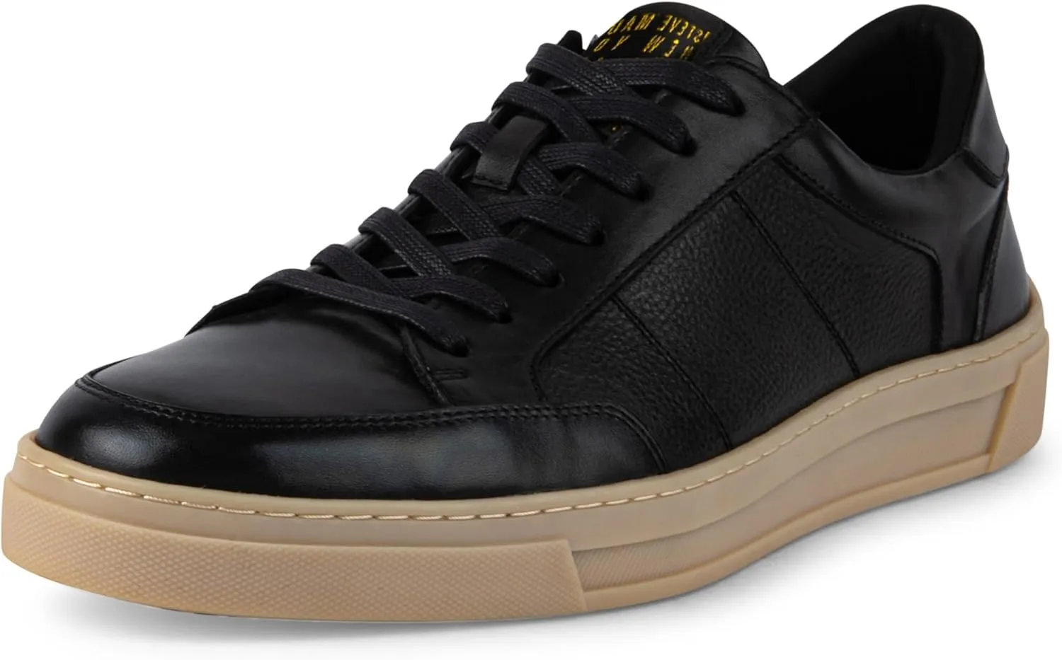 Steve Madden Men's Nyan Sneaker, Black, 10