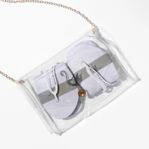 SWANS FOLDABLE FLIP FLOP- WHITE