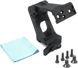 Tactical FTC Magnifier Mount with Fast QD Lever 2.91" Optical Centerline Height，Quick Release & Flip-to-Center (FTC) Mechanism，CNC Aluminum，Compatible G30，G23，G33，G43，G45，Mirco 3X，Mirco 6X Etc