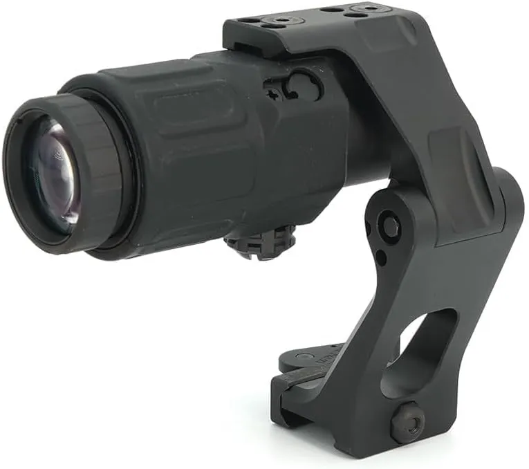 Tactical G33/G43 3X Magnifier with FTC QD Mount Combo，2.26"/2.91" Optical Centerline Height，Quick Release & Flip-to-Center (FTC) Mechanism，CNC Aluminum