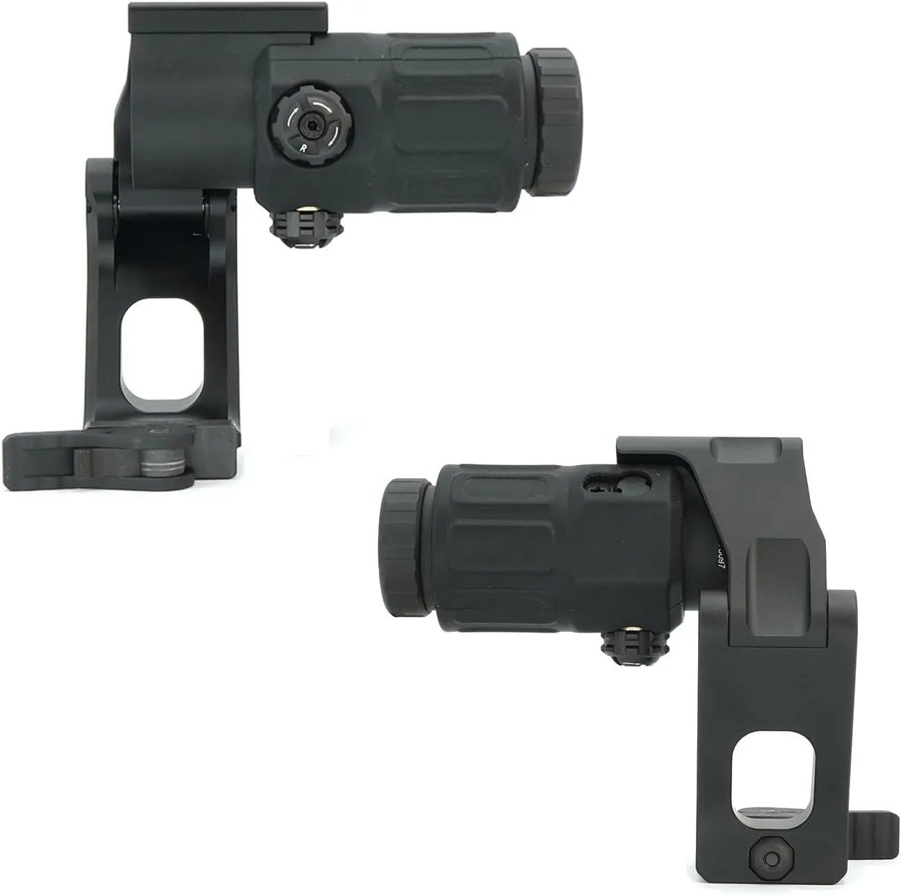 Tactical G33/G43 3X Magnifier with FTC QD Mount Combo，2.26"/2.91" Optical Centerline Height，Quick Release & Flip-to-Center (FTC) Mechanism，CNC Aluminum