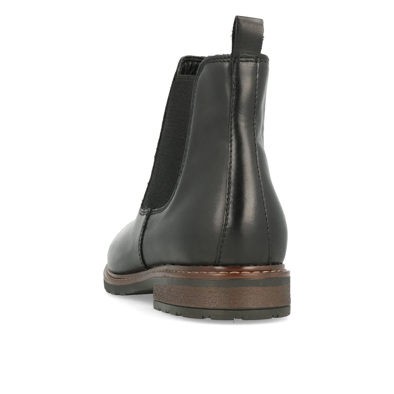 Tamaris 25056-29-003 Chelsea Boot Damen Black Leather