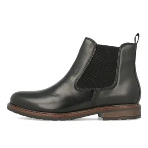 Tamaris 25056-29-003 Chelsea Boot Damen Black Leather