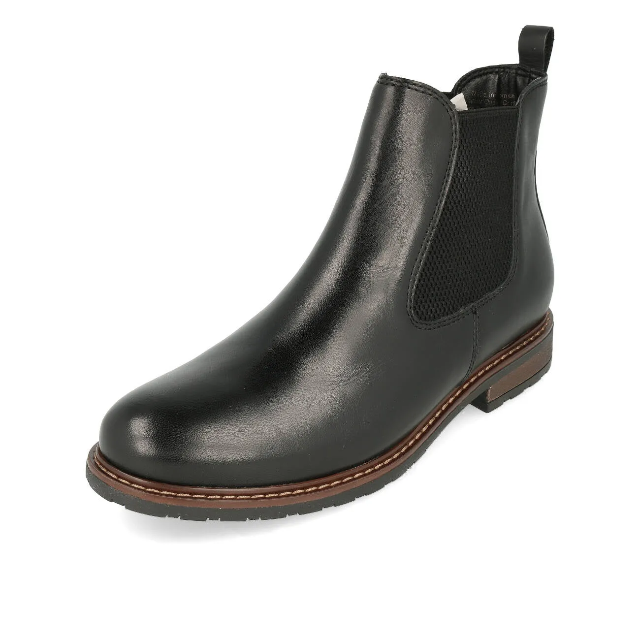 Tamaris 25056-29-003 Chelsea Boot Damen Black Leather