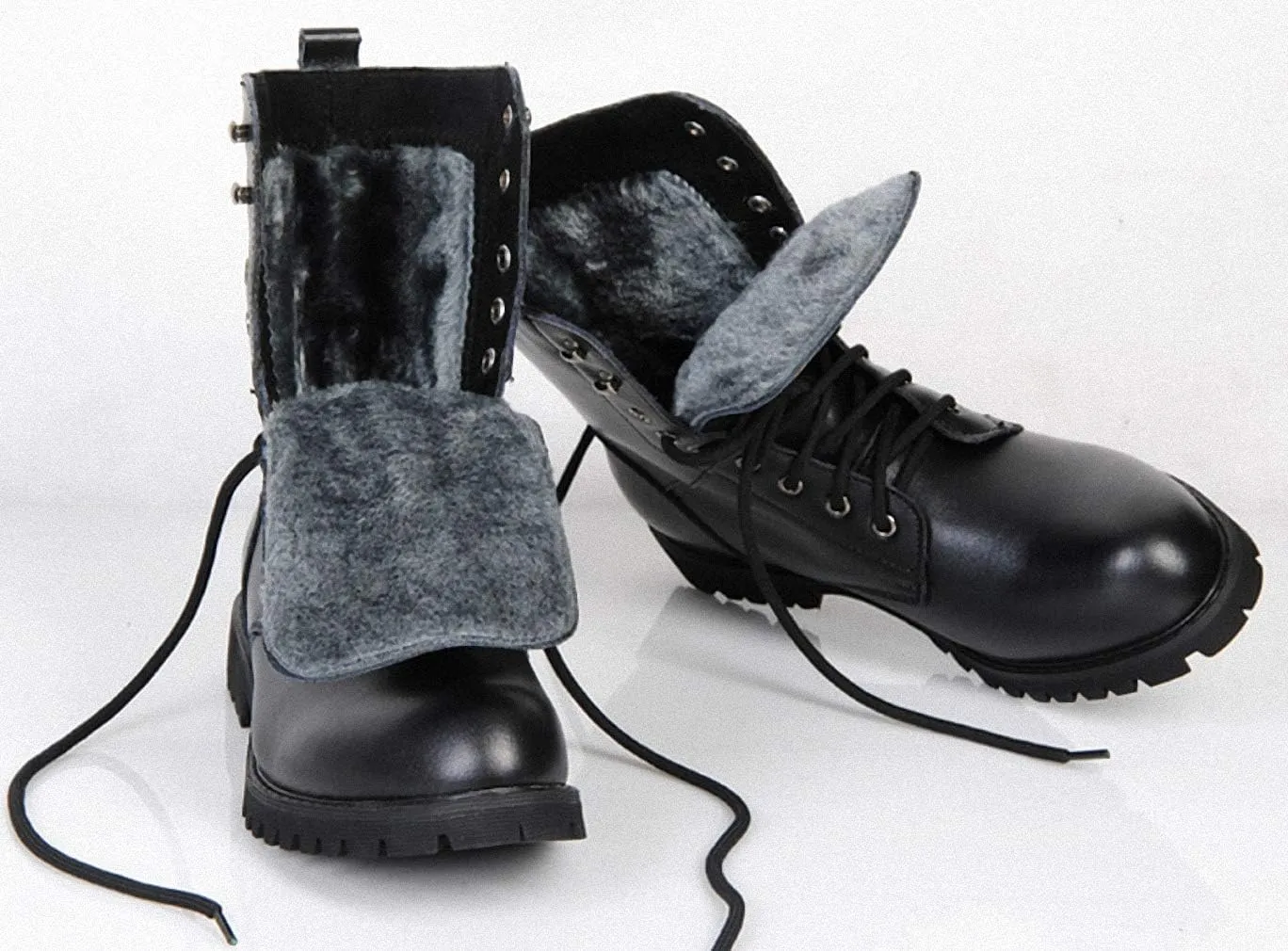 Tebapi Mens Backpacking Boots Genuine Leather Men Military Boots Men's Motorcycle Riding Hunting Casual Walking Shoes Designer Botas Hombre Black #11