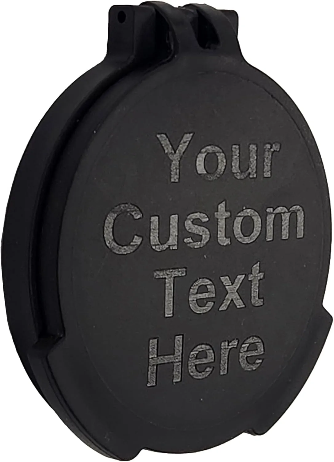 Tenebraex Personalized 50/52mm Lens Objective Flip Up Scope Cover for Athlon, March, Meopta, Sightron, Swarovski, Vortex