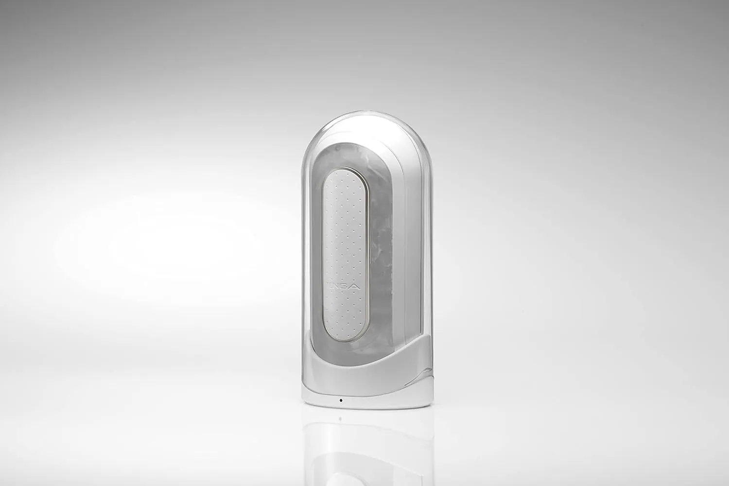 Tenga Flip 0 Electronic Massage Cup for Men Masturbation, Reusable Stimulating Pleasure Device, Male Toy Masturbator, White