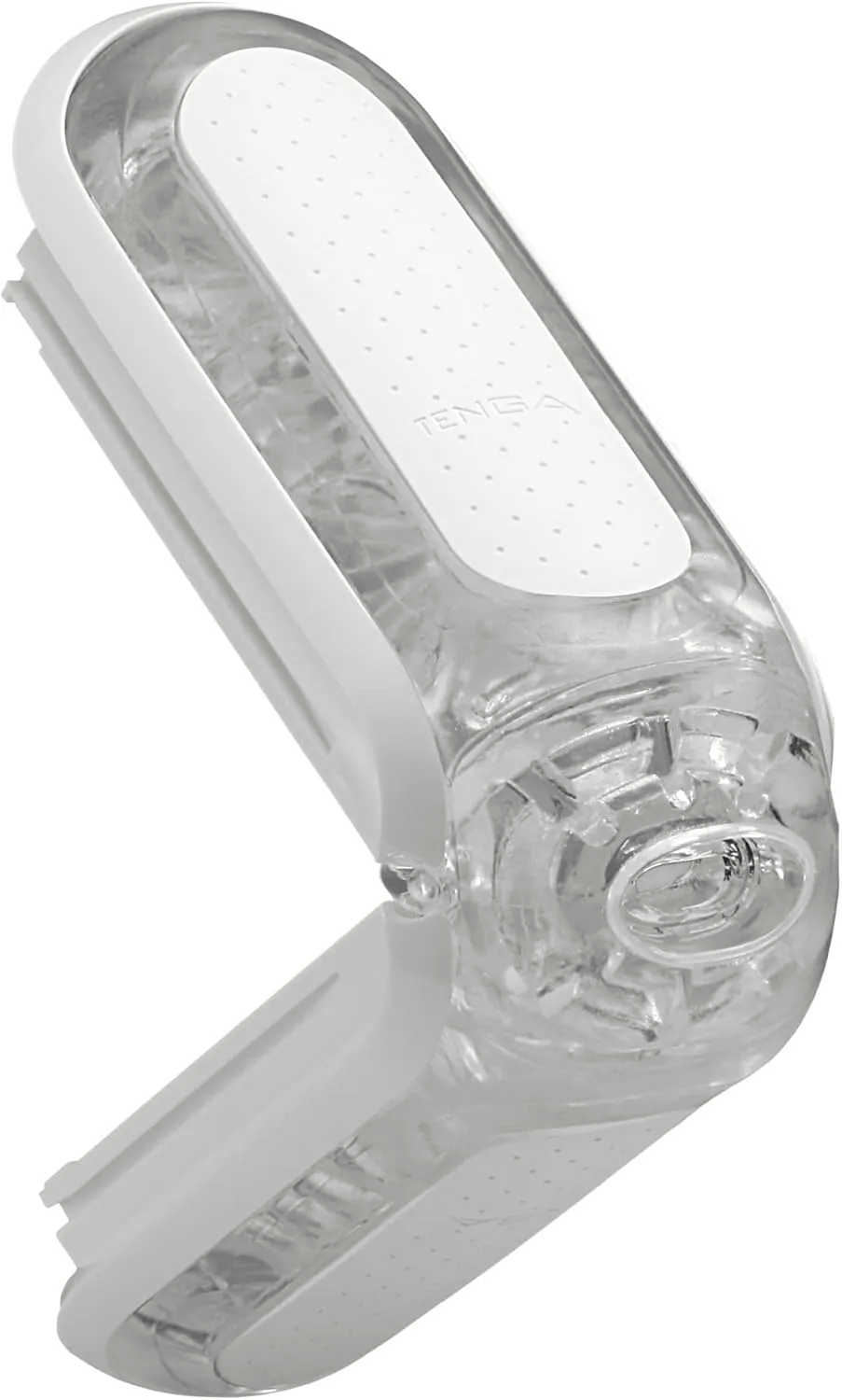 TENGA FLIP 0 (Zero) Men Masturbation Device, Reusable Pleasure Toy Cup Massager and Personal Masturbation Toy, TFZ-001 White