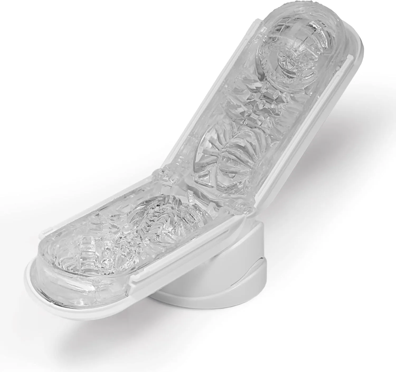 TENGA FLIP 0 (Zero) Men Masturbation Device, Reusable Pleasure Toy Cup Massager and Personal Masturbation Toy, TFZ-001 White