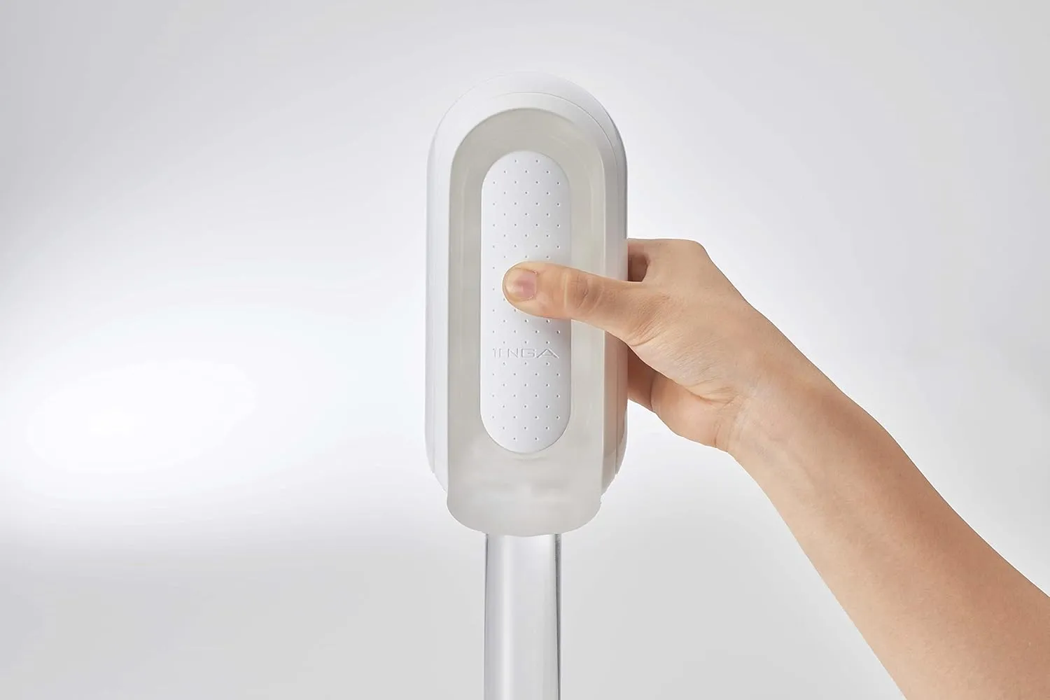 TENGA FLIP 0 (Zero) Men Masturbation Device, Reusable Pleasure Toy Cup Massager and Personal Masturbation Toy, TFZ-001 White