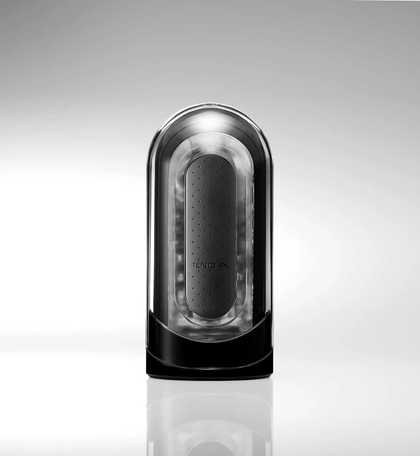 TENGA FLIP 0 (Zero) Men Masturbation Device, Reusable Pleasure Toy Cup Massager and Personal Masturbation Toy, TFZ-002 Black