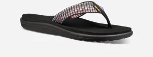 Teva Women's Voya Flip Bar Street White Multi