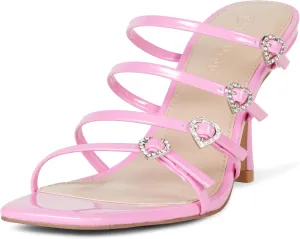 The Drop Women's Naomi Strappy Buckle Heeled Sandal