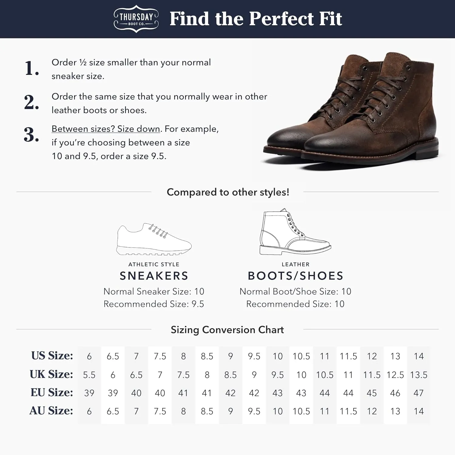 Thursday Boot Company Men's President Ankle Boot