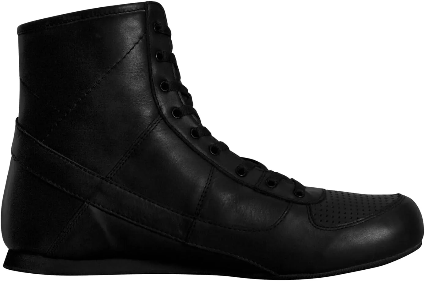 Title Boxing Old School Leather Boxing Shoes