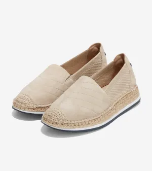 Toe Haan Loafers Suede Sesame Flat Slip Cole On Cloudfeel Cap Surprise sale Shoes Full range Espadrille