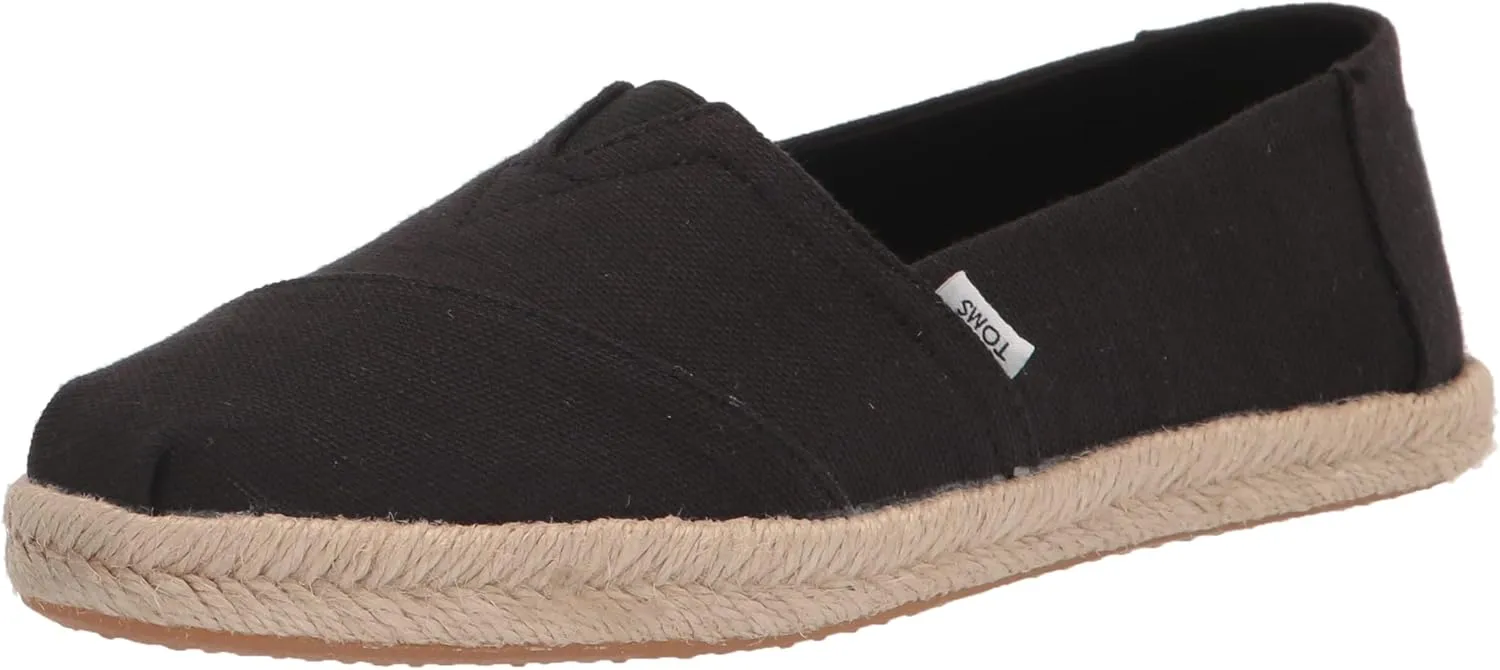 TOMS Women's, Alpargata Rope Recycled Espadrille Slip-On