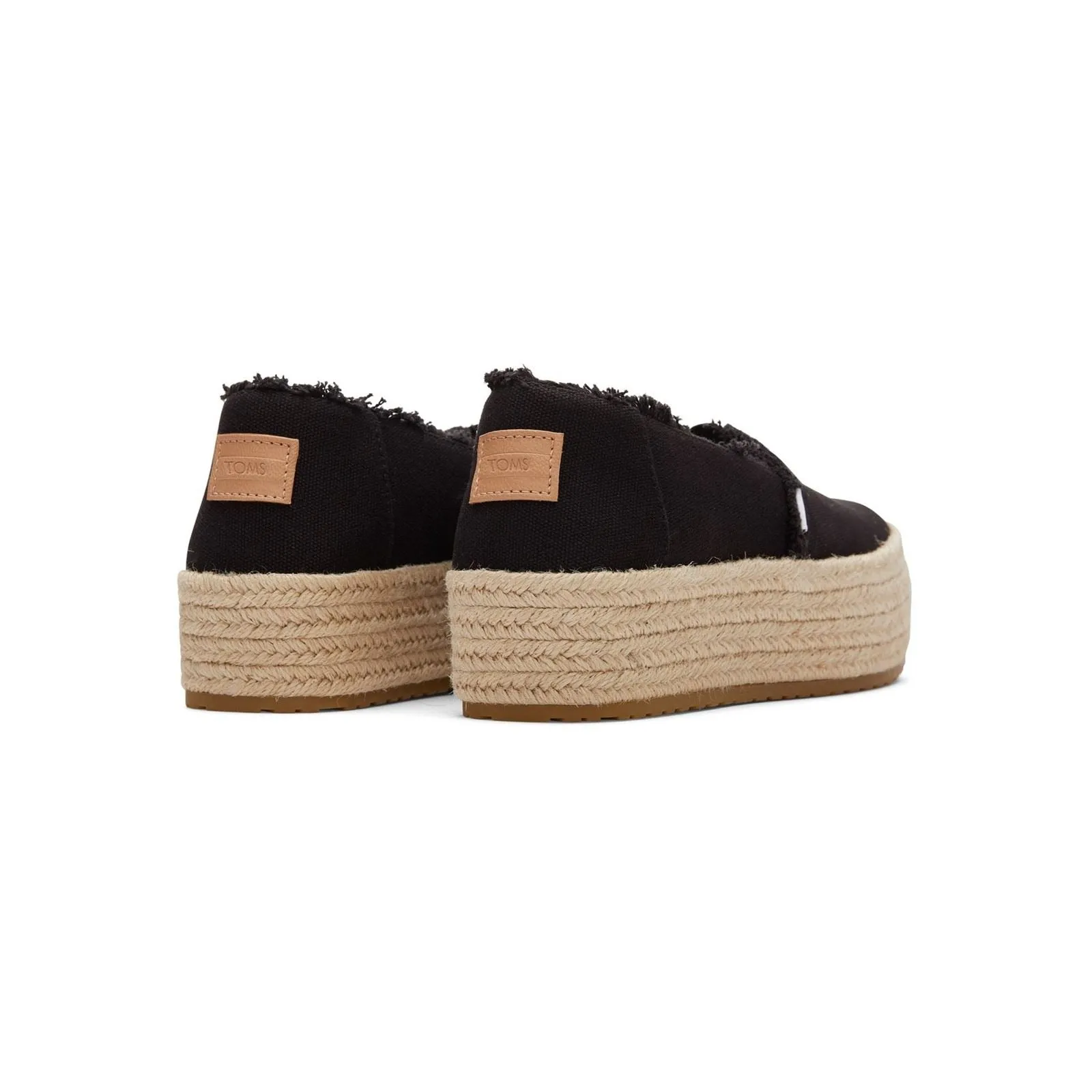 TOMS Women's Valencia Espadrille in Black