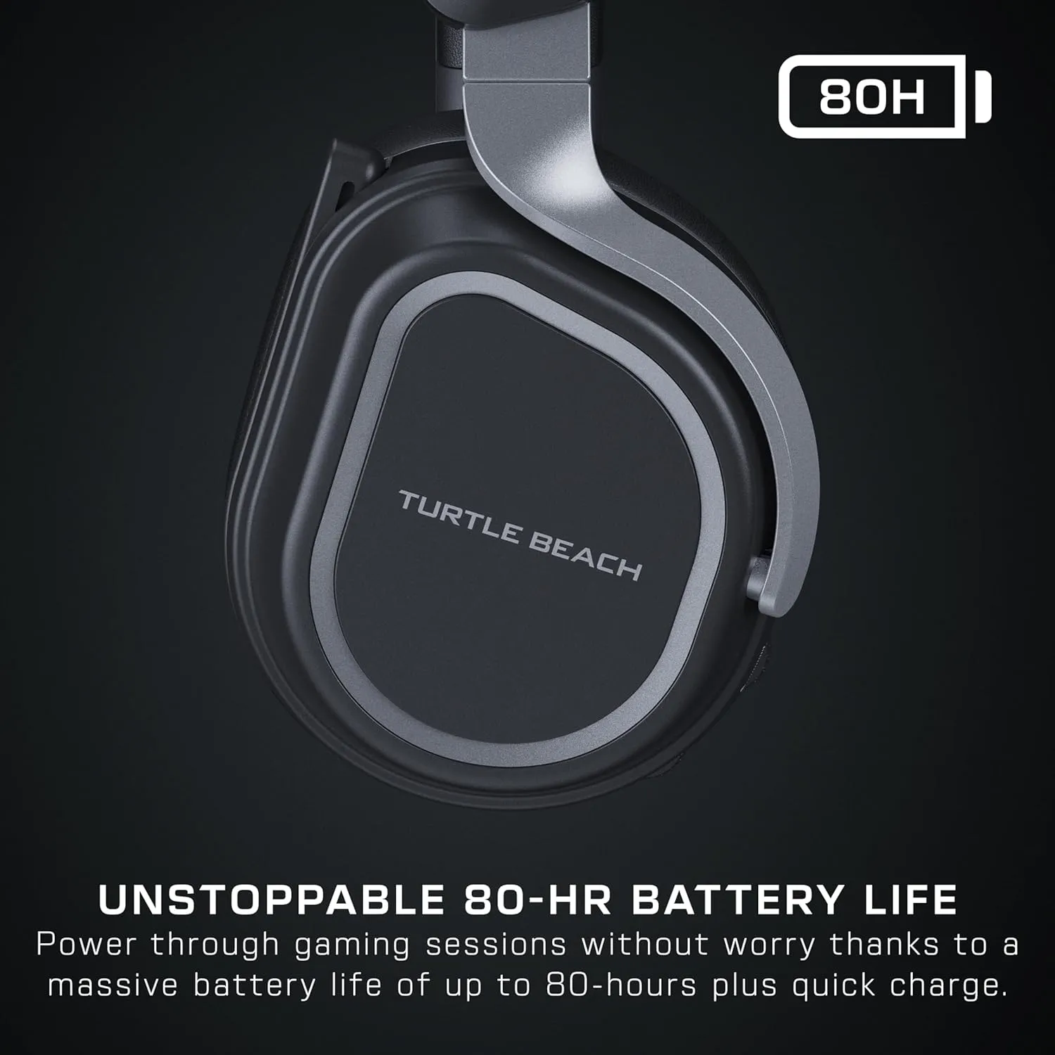 Turtle Beach Stealth 700 Gen 3 Wireless Multiplatform Amplified Gaming Headset for PS5, PS4, PC, Mobile – 60mm Drivers, AI Noise-Cancelling Mic, Bluetooth, 80-Hr Battery, Dual Transmitters – Black