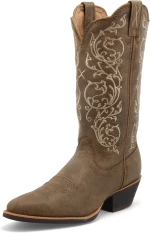 Twisted X Women's 12" Western Boot, Narrow Round Toe, Bomber & Bomber, 7.5 B