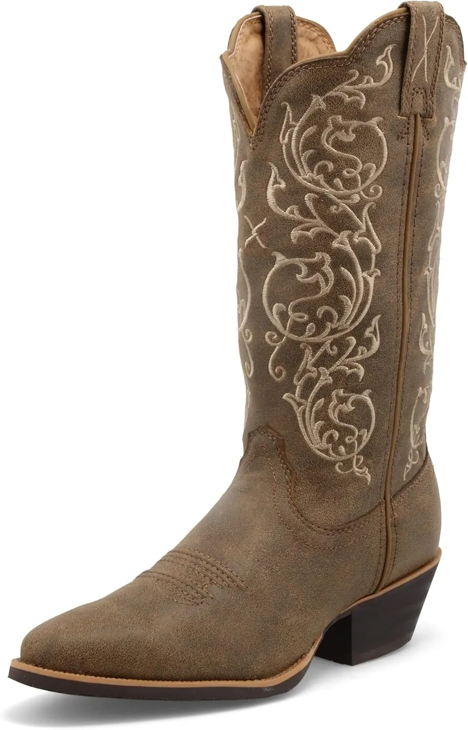 Twisted X Women's 12" Western Boot, Narrow Round Toe, Bomber & Bomber, 7.5 B