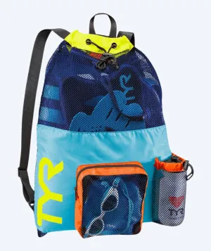 TYR swim net - Big Mesh Mummy 40L - Yellow/multi