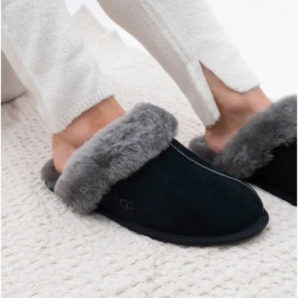 UGG SCUFFETTE II Womens Mule Slippers Black/Grey