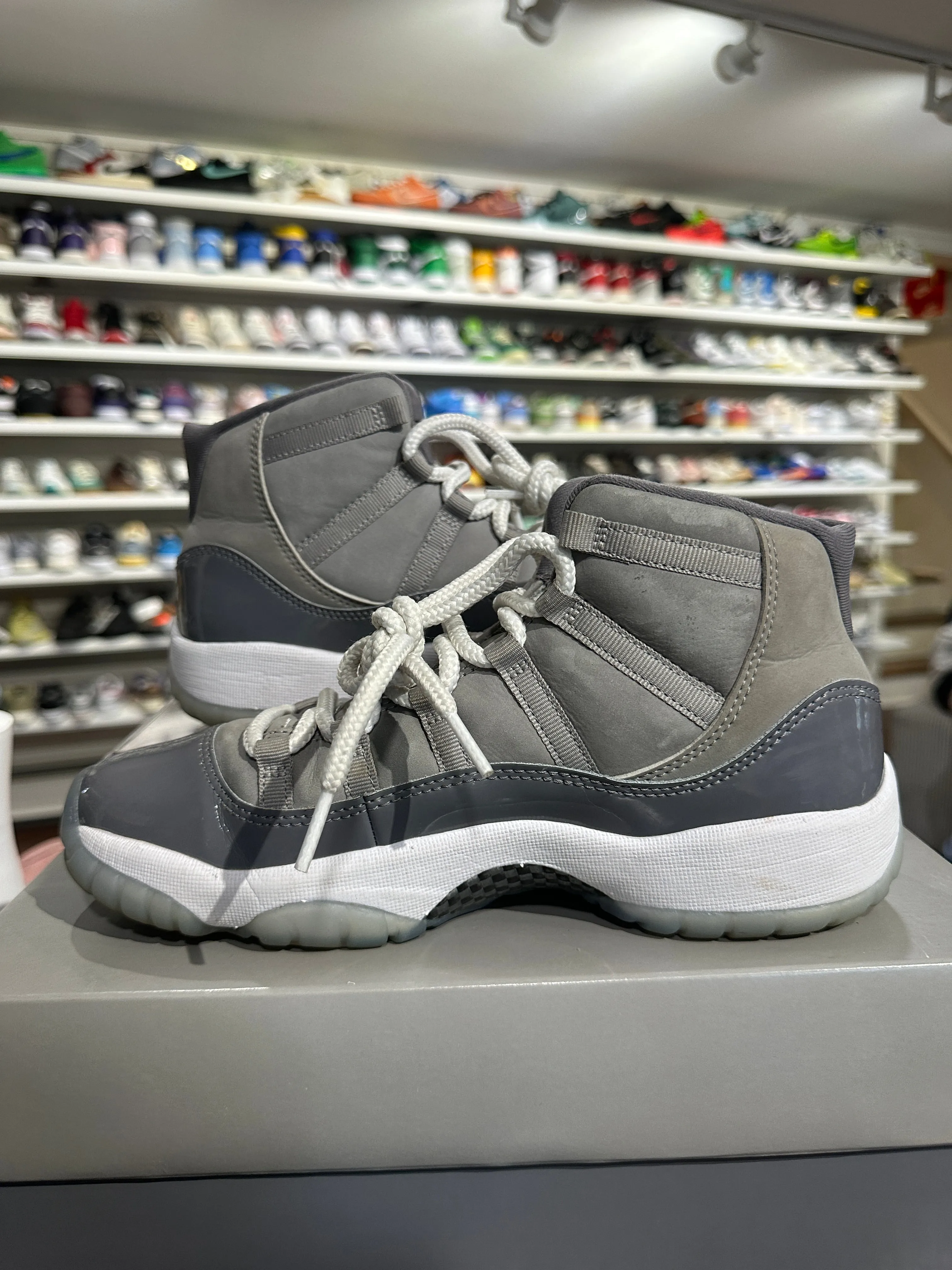 *USED* Jordan 11 Cool Grey (SIZE 6.5Y)